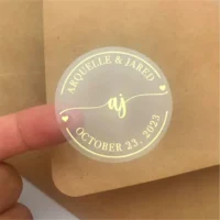 Transparent Foil Sticker - Image 3