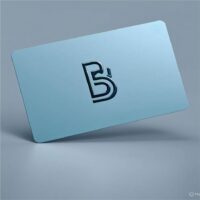 Spot UV Visiting Card