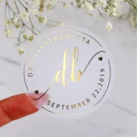 Transparent Foil Sticker - Image 2