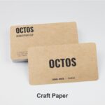 Textured or Kraft Paper Visiting Card - Image 3