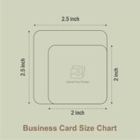 Square with Round Corner Visitng Cards - Image 4