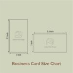 Textured or Kraft Paper Visiting Card - Image 5