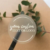 Transparent Foil Sticker