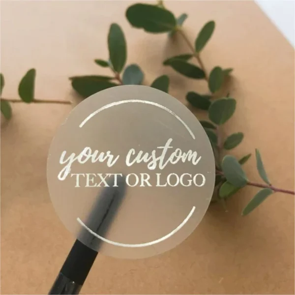 Transparent Foil Sticker