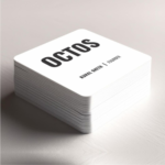 Square with Round Corner Visitng Cards